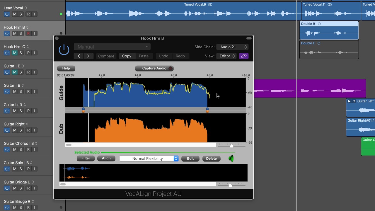 Use VocAlign Project From SynchroArts To Quickly Line Up The Timing of